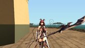 Mizuki Shiranui from Action Taimanin